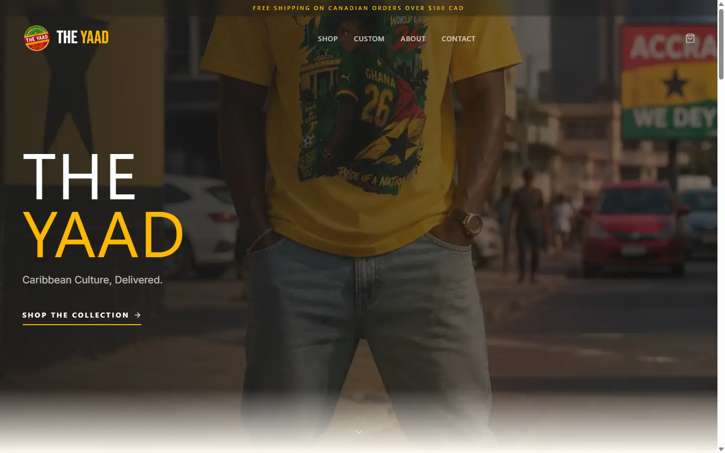 The The Yaad website
